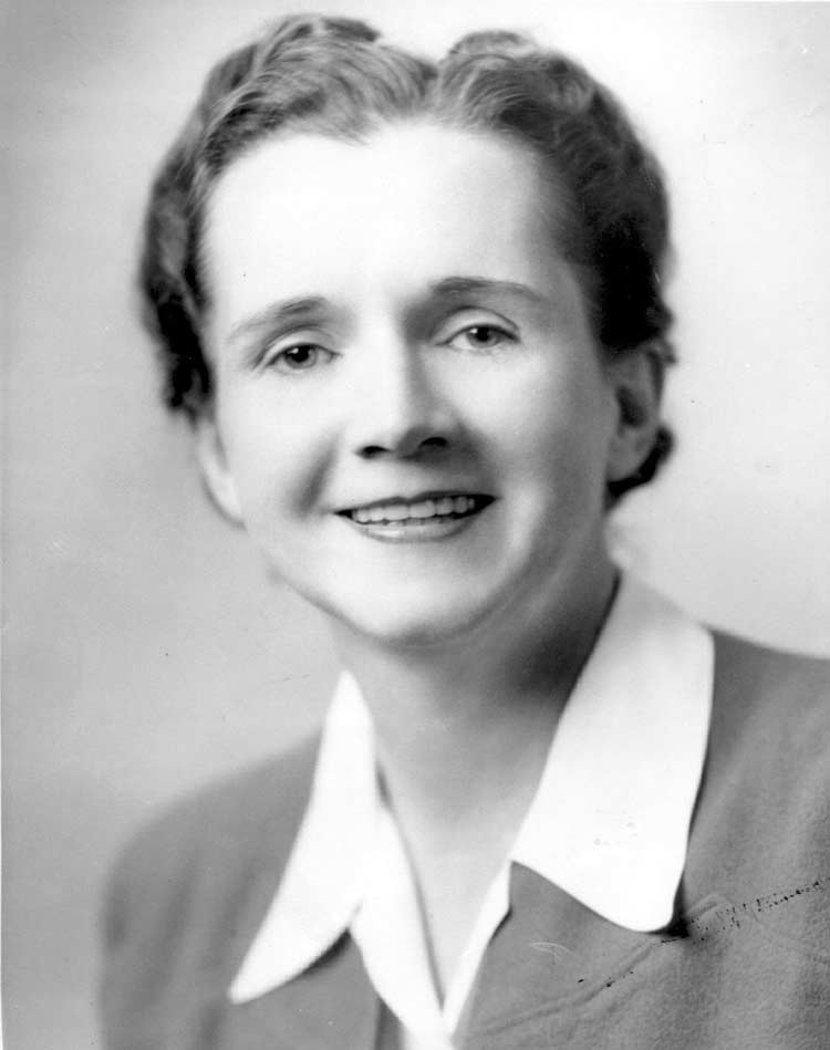 <b>Rachel Carson</b>: Silent Spring - Rachel-Carson-1940er-United-States-Fish-and-Wildlife-Service-750