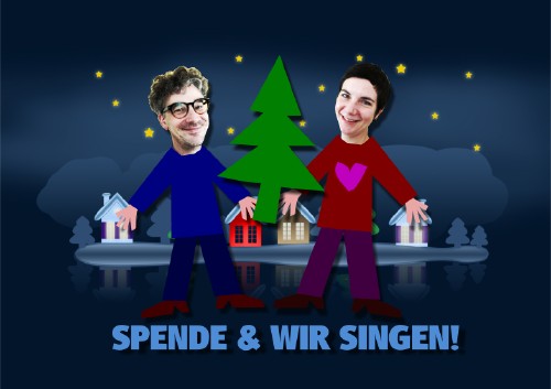 Weihnachtsaktion: Spende für das CaFée mit Herz und wir singen