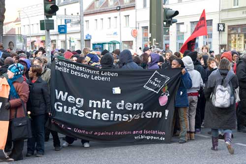 Flüchtlinge in Deutschland: Eine Demo von Women in Exile, Berlin