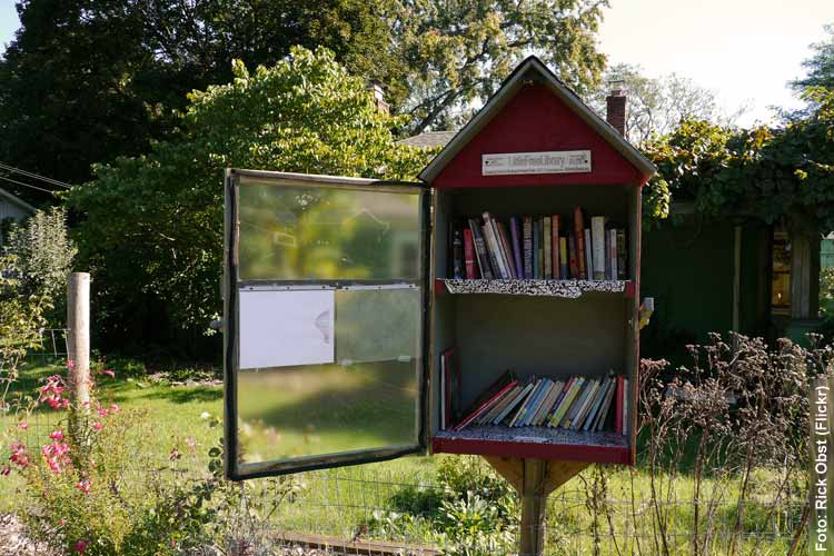 Little Free Library: Bücherkiste für die Nachbarschaft