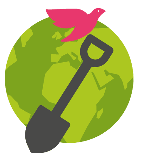 Logo: Gärtnern für eine bessere Welt