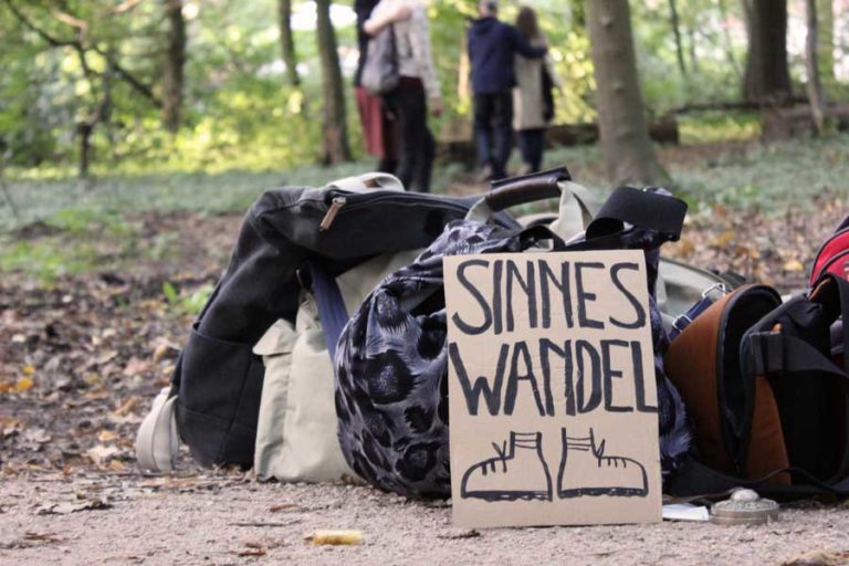 Sinnes-Wandel-Wanderung in Hamburg, Stadtpark