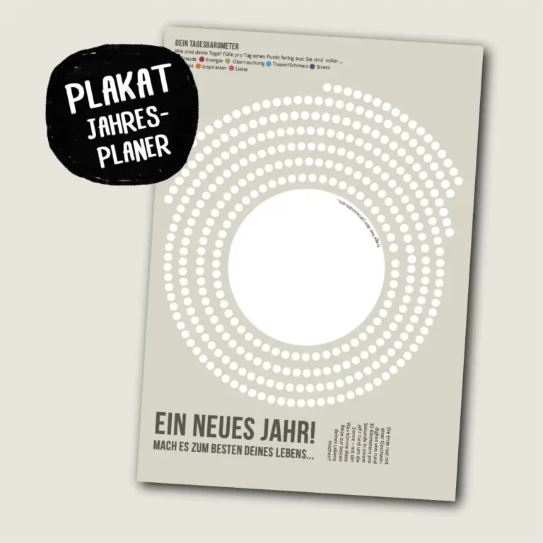 Der Plakat-Planer für eine bessere Welt