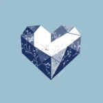 Digitale Zivilcourage . Ein pochendes, digitales Herz.