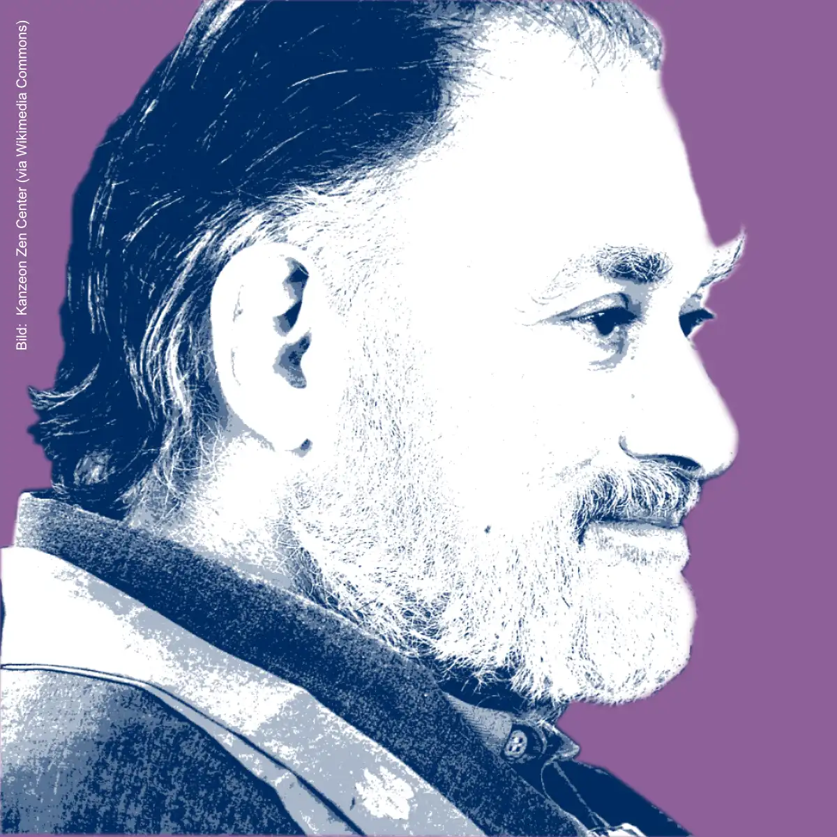 Portrait von Bernie Glassman, Gründer der Zen Peacemaker