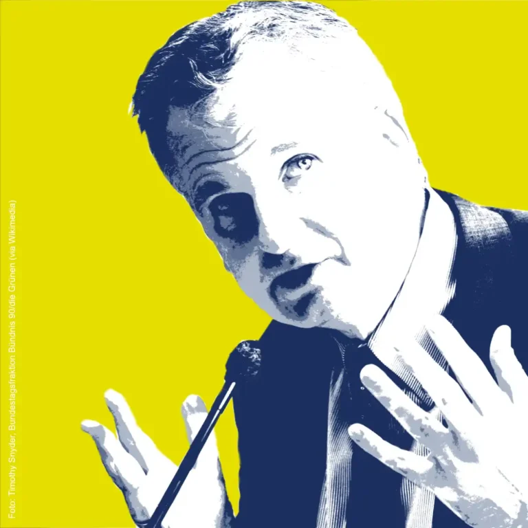 Portrait: Timothy Snyder, Autor des Buches "Über Tyrannei"