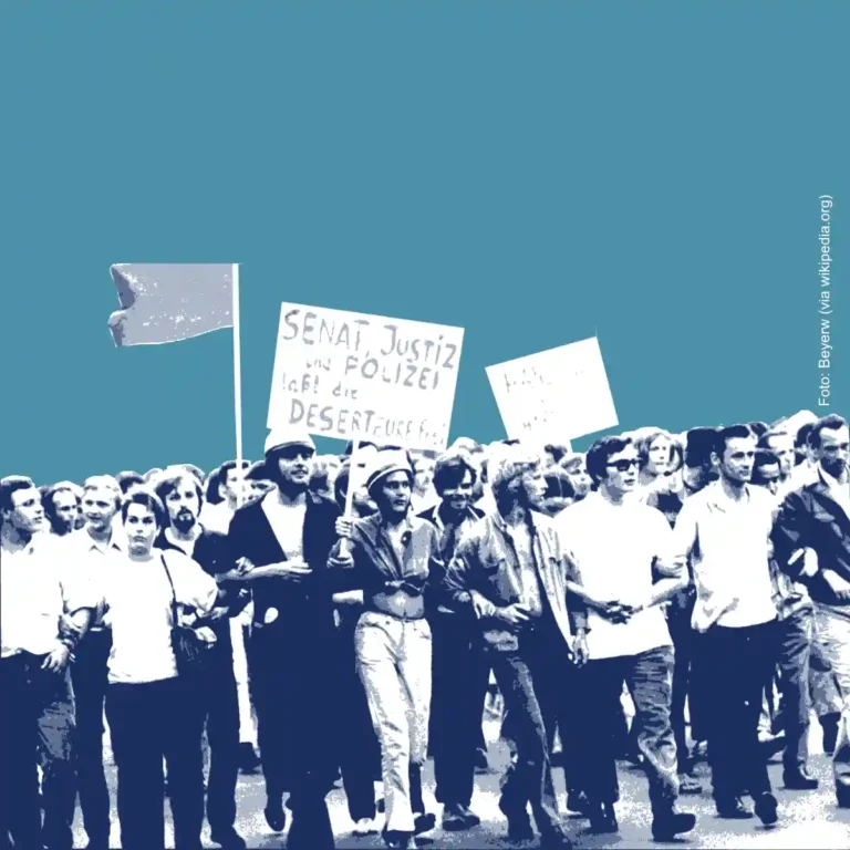Demos neu denken: Eine Demo aus den 1960er Jahren